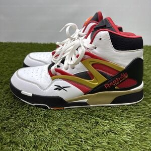 Reebok Pump Omni Zone II United By Basketball Size 10 Men's The Pump Shoes Gold